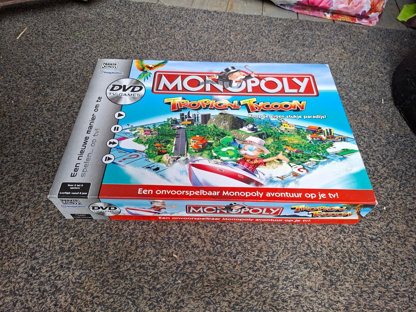 Monopoly Tropical Tycoon, Ophalen of Verzenden, Zo goed als nieuw, Parker