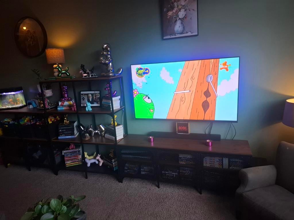 Ikea Fjällbo kasten tv meubel, Gebruikt, Industrieel, Modern, 200 cm of meer, 150 tot 200 cm
