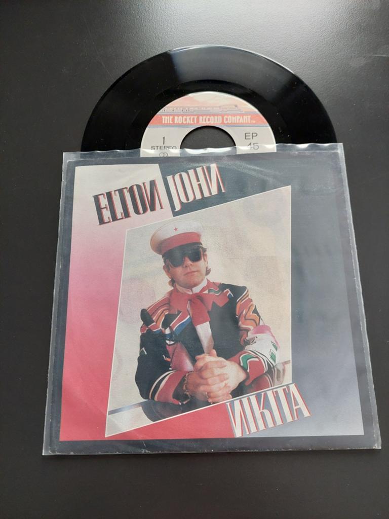 Elton John nikita, Ophalen of Verzenden, Gebruikt, 7 inch, Single