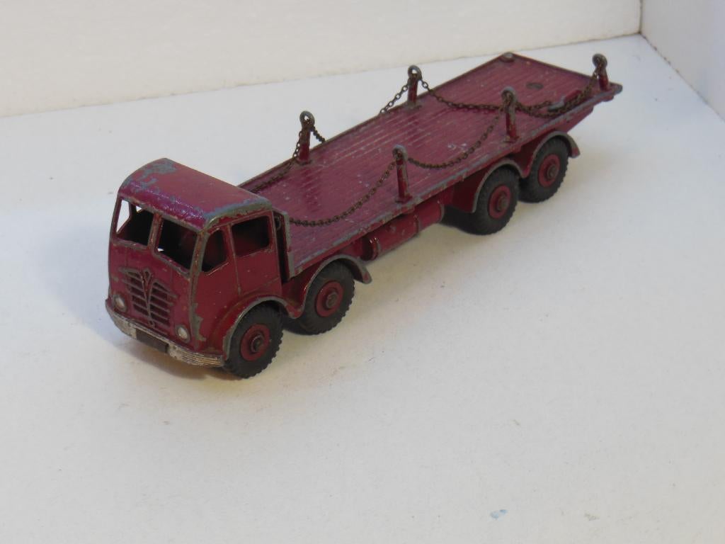 DINKY  905/505 - FODEN  - MAROON v.kleur  - 1:50, Ophalen of Verzenden, Gebruikt, Bus of Vrachtwagen, Dinky Toys