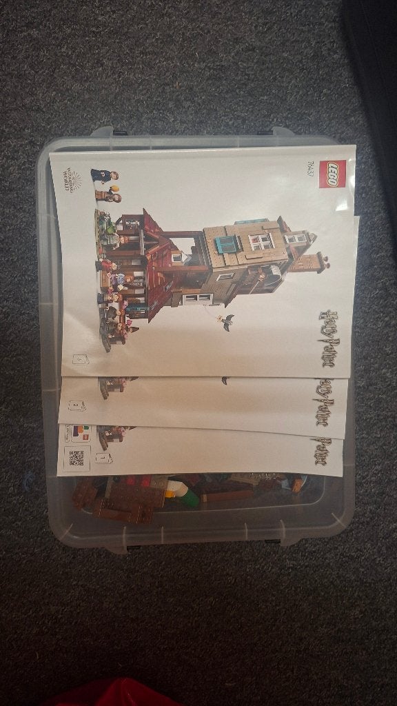Harry Potter lego, Ophalen of Verzenden, Zo goed als nieuw, Actiefiguurtje