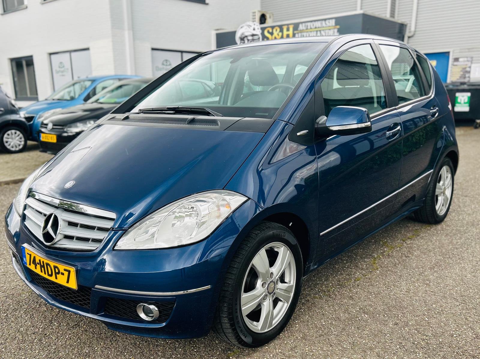 Mercedes-Benz A-Klasse 1.5 A160 5DRS 2008 Blauw, Voorwielaandrijving, Electronic Stability Program (ESP), 15 km/l, 1498 cc