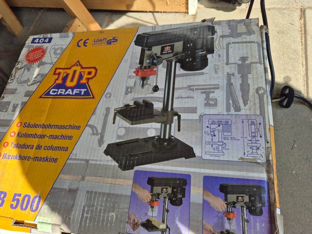 Top Craft Kolomboormachine TCSB 500, Ophalen, Gebruikt, 400 tot 600 watt, Kolomboormachine