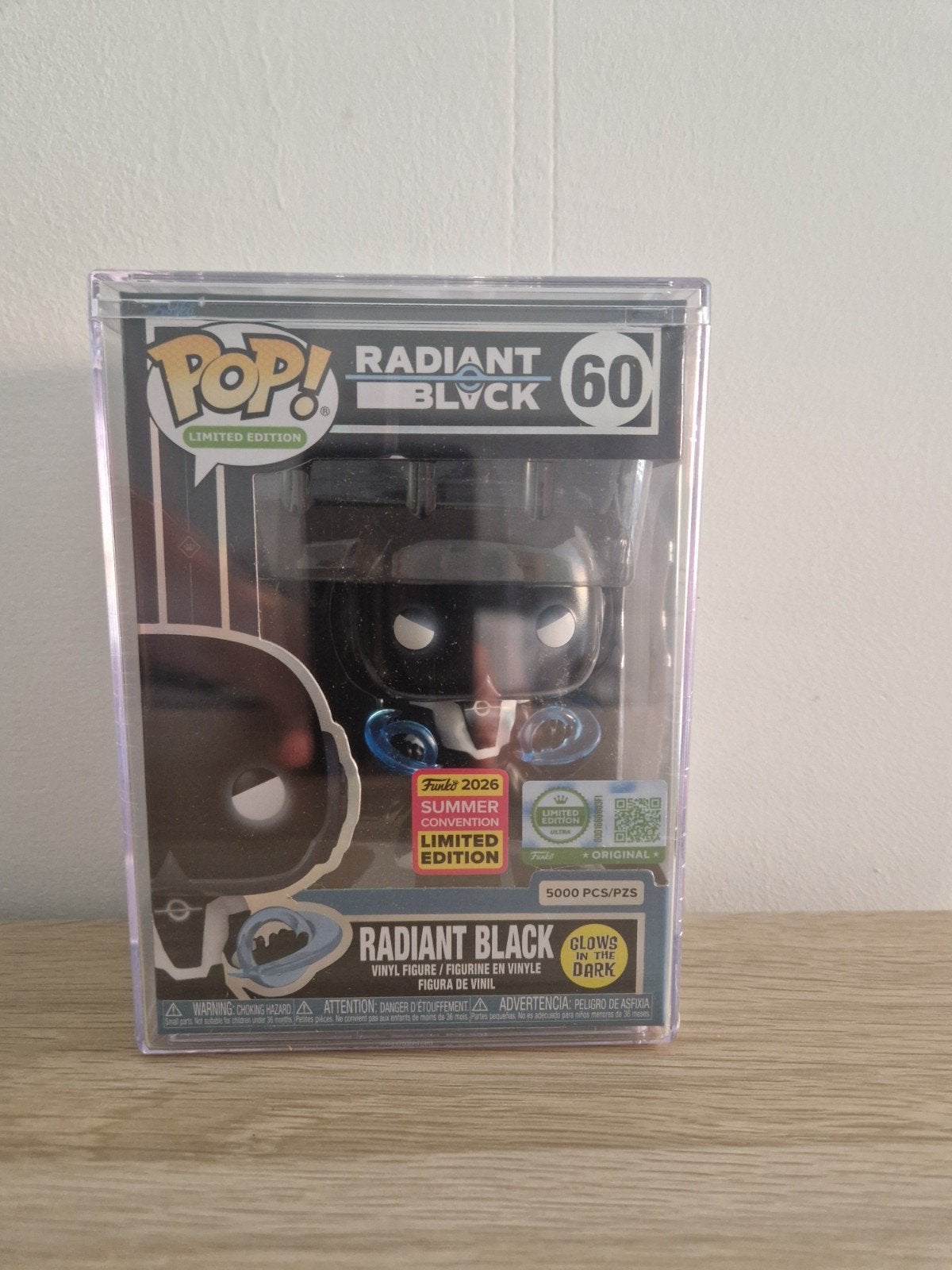 Funko Pop! Radiant Black [60] Limited Edition, Ophalen of Verzenden, Nieuw
