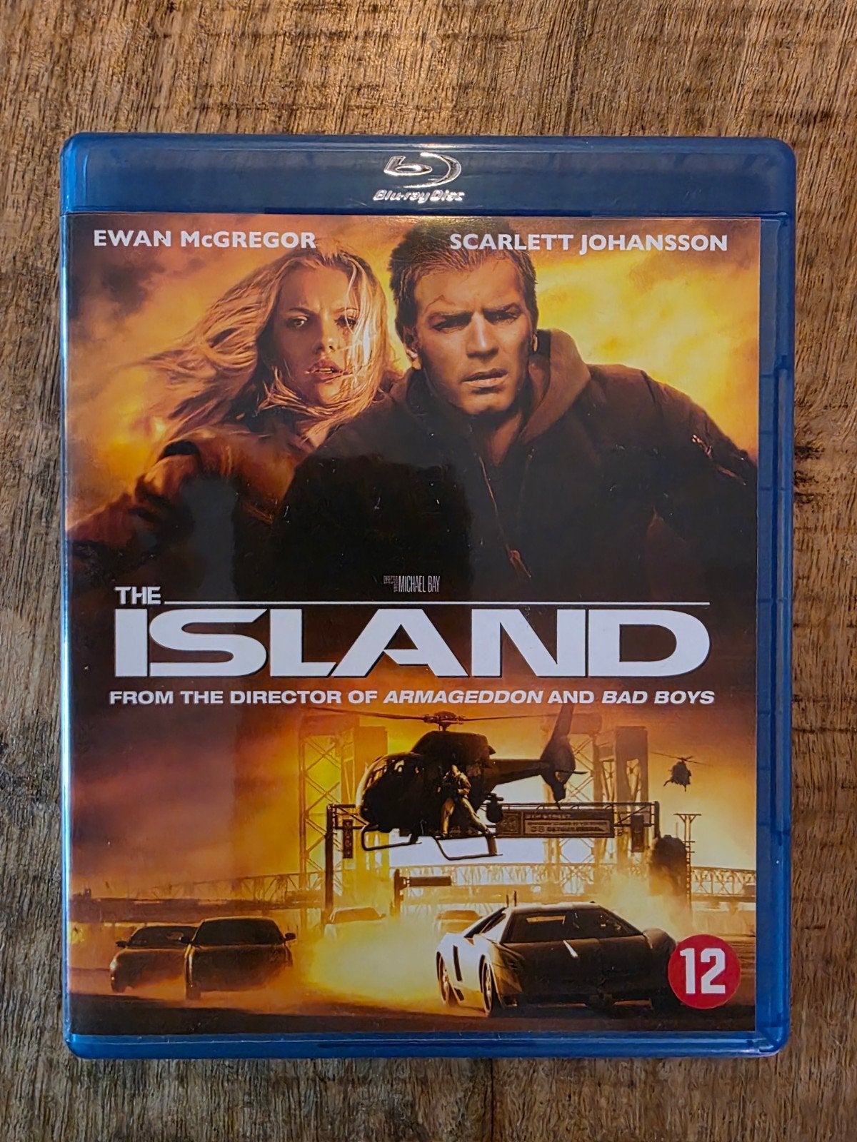 The Island Blu-ray - Actie/Science Fiction met Ewan McGregor, Film, Actie, Ophalen of Verzenden, Zo goed als nieuw