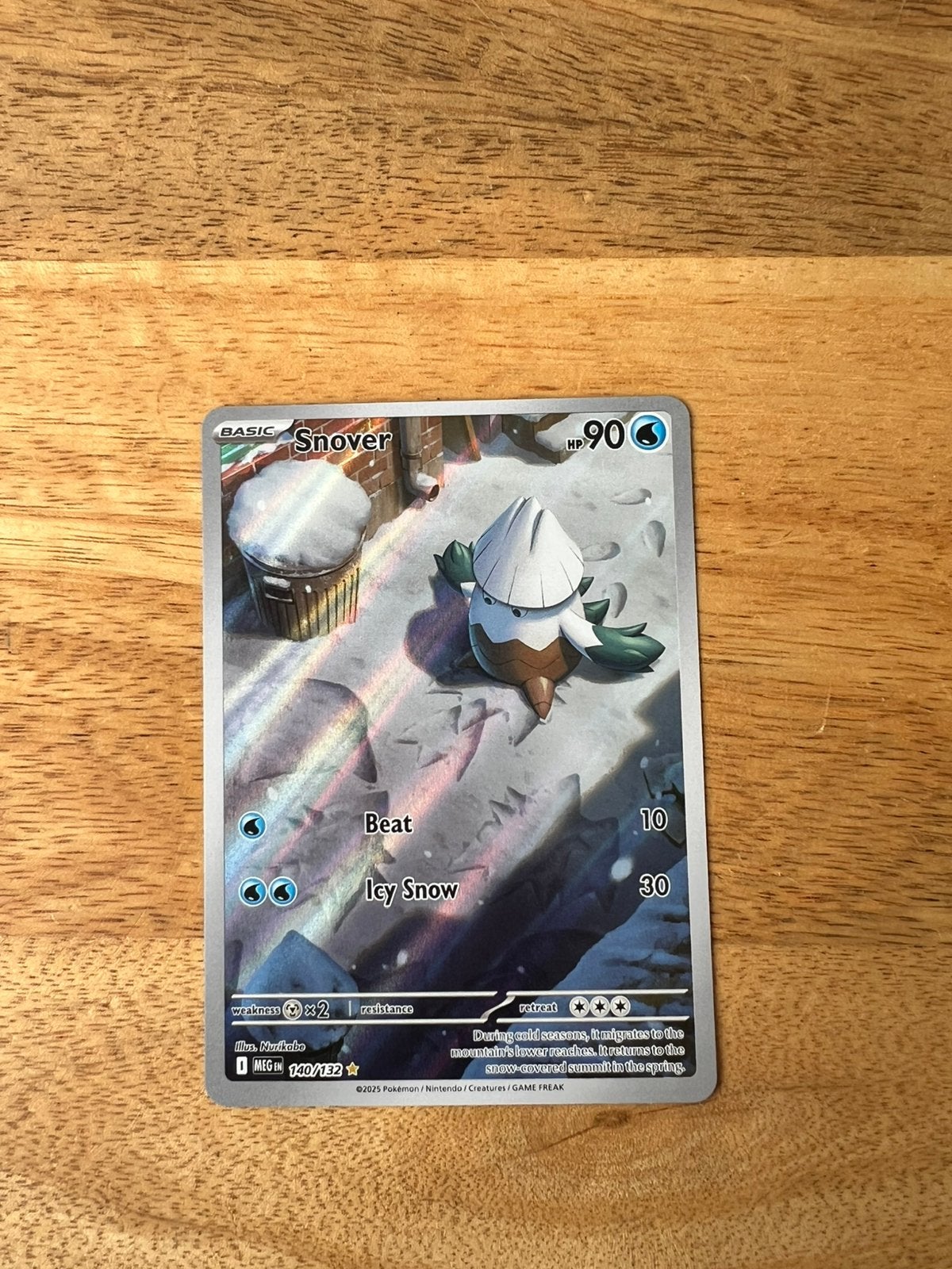 Snover (MEG 140) Mega Evolution, Ophalen of Verzenden, Zo goed als nieuw