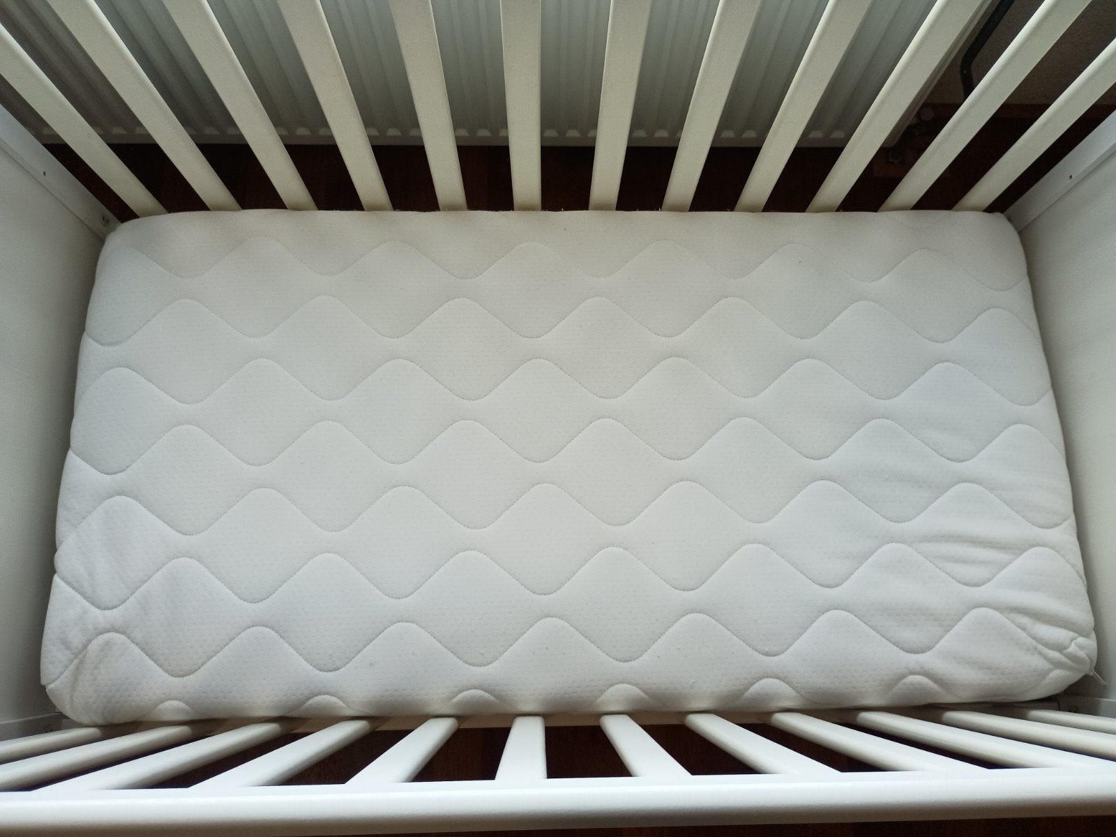 Ledikant incl. matras, Ikea, wit, Ophalen, Zo goed als nieuw, Ledikant