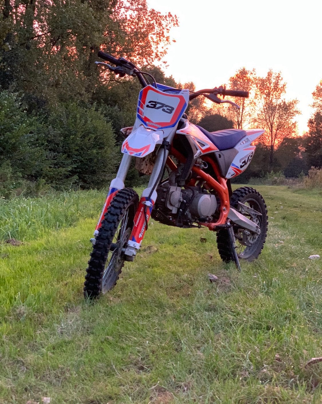 125cc gepard - pitbike crosmoter, 125 cc, Zo goed als nieuw, 4 versnellingen, Ophalen