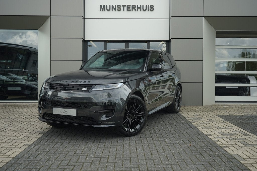 Land Rover Range Rover Sport 3.0 P460e Momentum Edition PHEV, Automaat, 12 maanden, 460 pk, Zwart