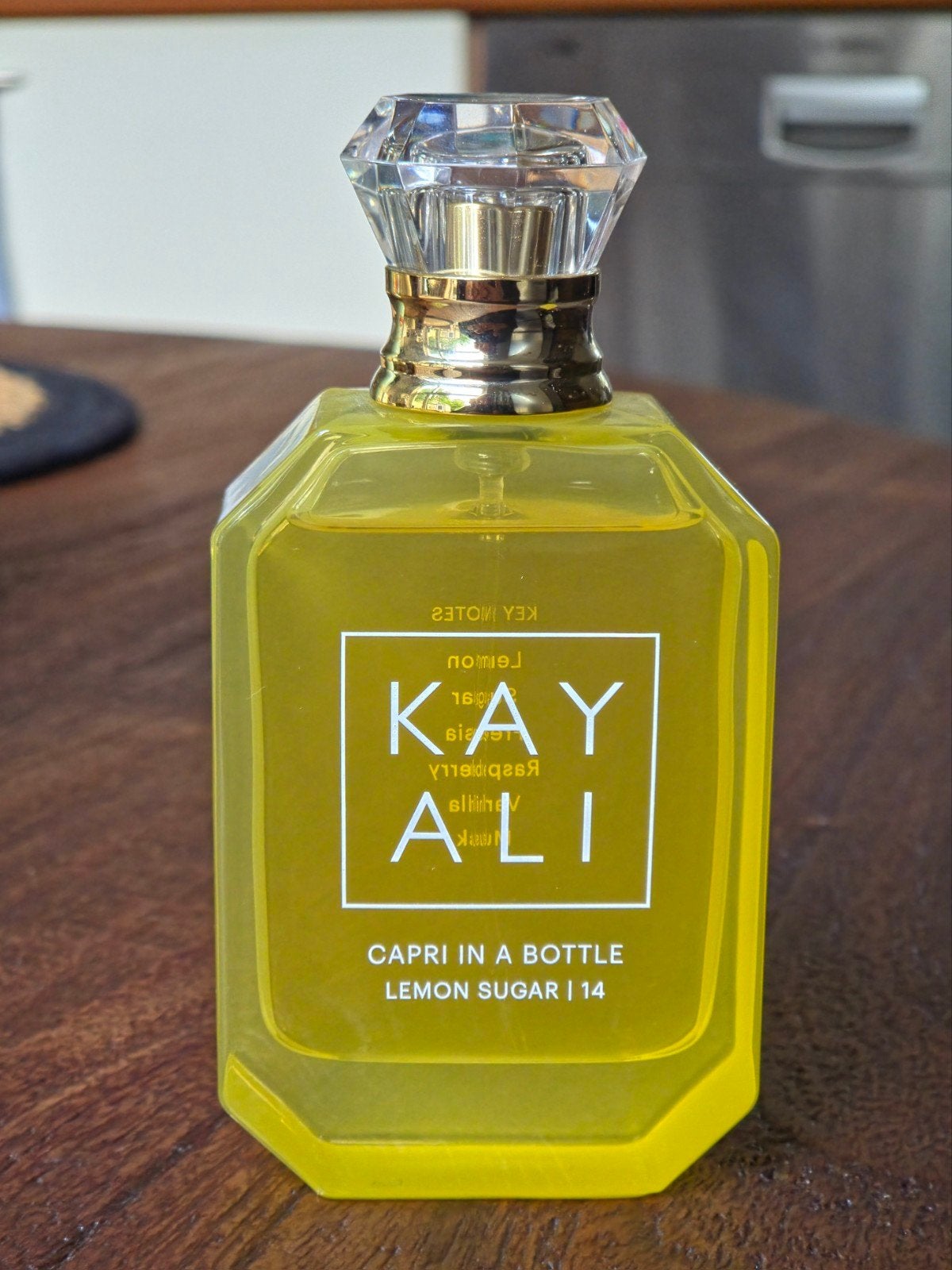 Kayali Capri in a bottle 50ml Eau de Parfum, Ophalen of Verzenden, Zo goed als nieuw