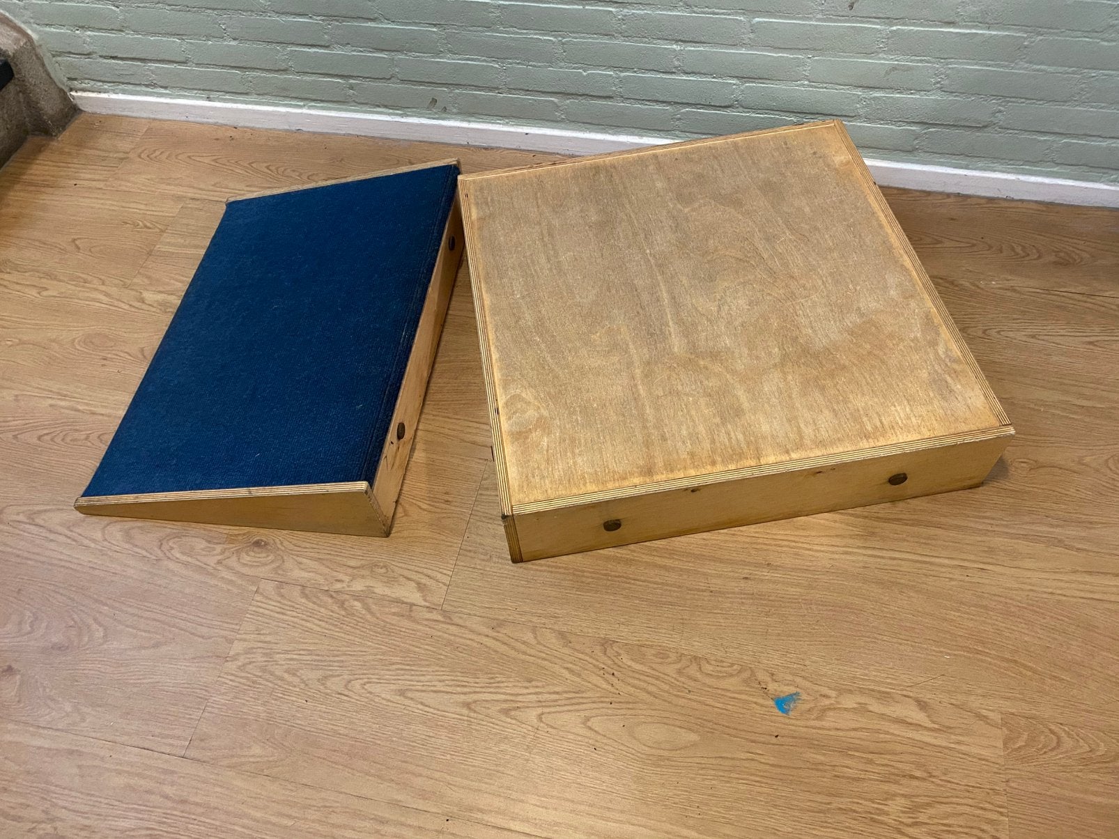 Pikler baby helling kruip oefenblok hout, Ophalen, Gebruikt