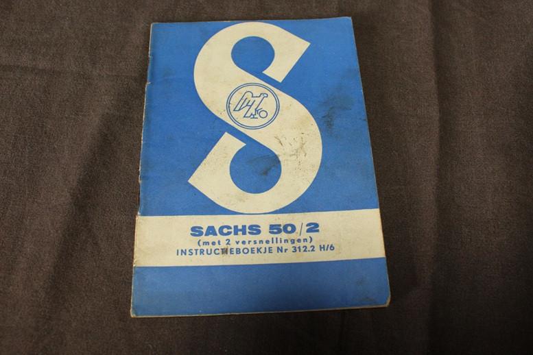 Sachs 50/2 met 2 versnellingen instructie boekje, Ophalen of Verzenden, Gebruikt