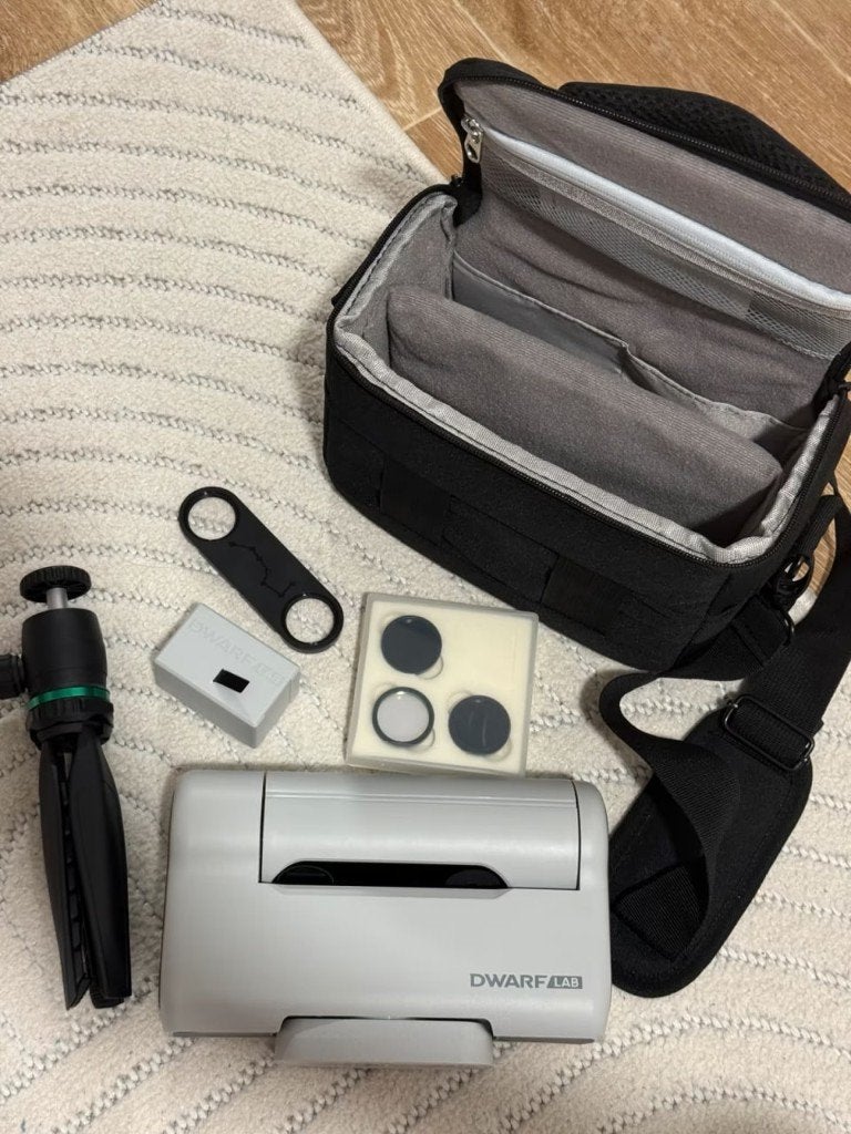 Telescope Astronomie AP 24/100 DWARF II Deluxe Edition, Onderdelen of Toebehoren, Met statief, Ophalen of Verzenden, Zo goed als nieuw