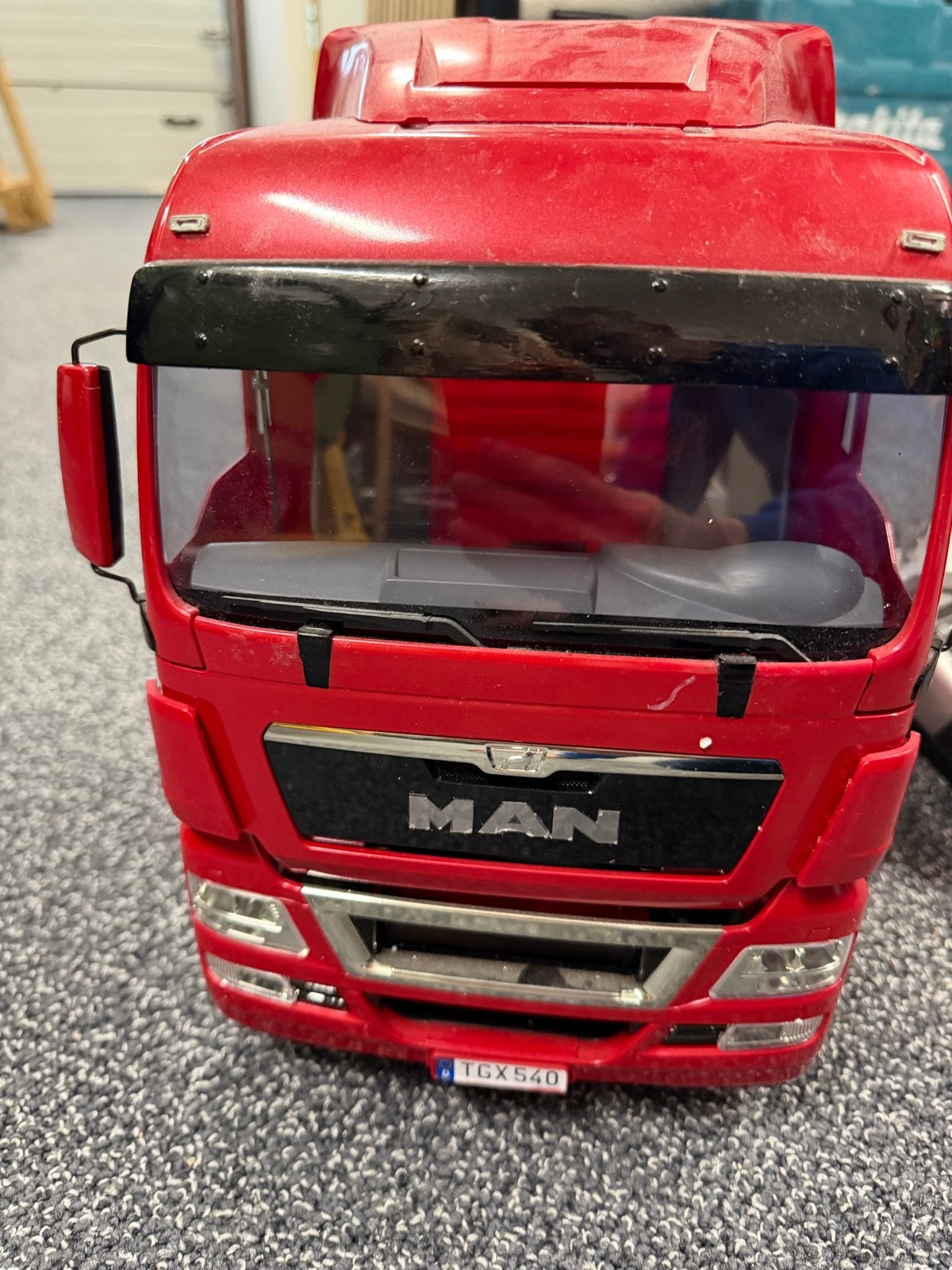 RC MAN Truck - Compleet en Rijklaar, Elektro, Gebruikt, Ophalen of Verzenden, Auto onroad