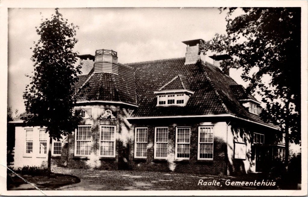 Raalte - 12 oude ansichtkaarten, Verzamelen, Ansichtkaarten | Nederland, Verzenden, 1960 tot 1980, Gelopen, Overijssel