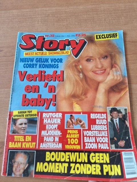 Story 1993 Corry Konings Tineke Schouten Sylvia de Leur BZN, Verzenden, Gelezen, Overige typen