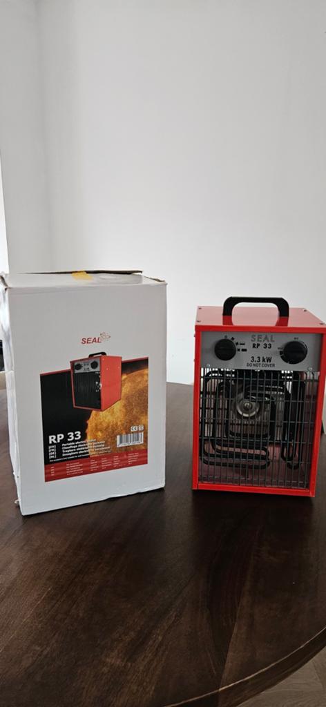 Nieuwe Seal RP 33 elektrische kachel 3,3 kW met doos, Ophalen, Nieuw