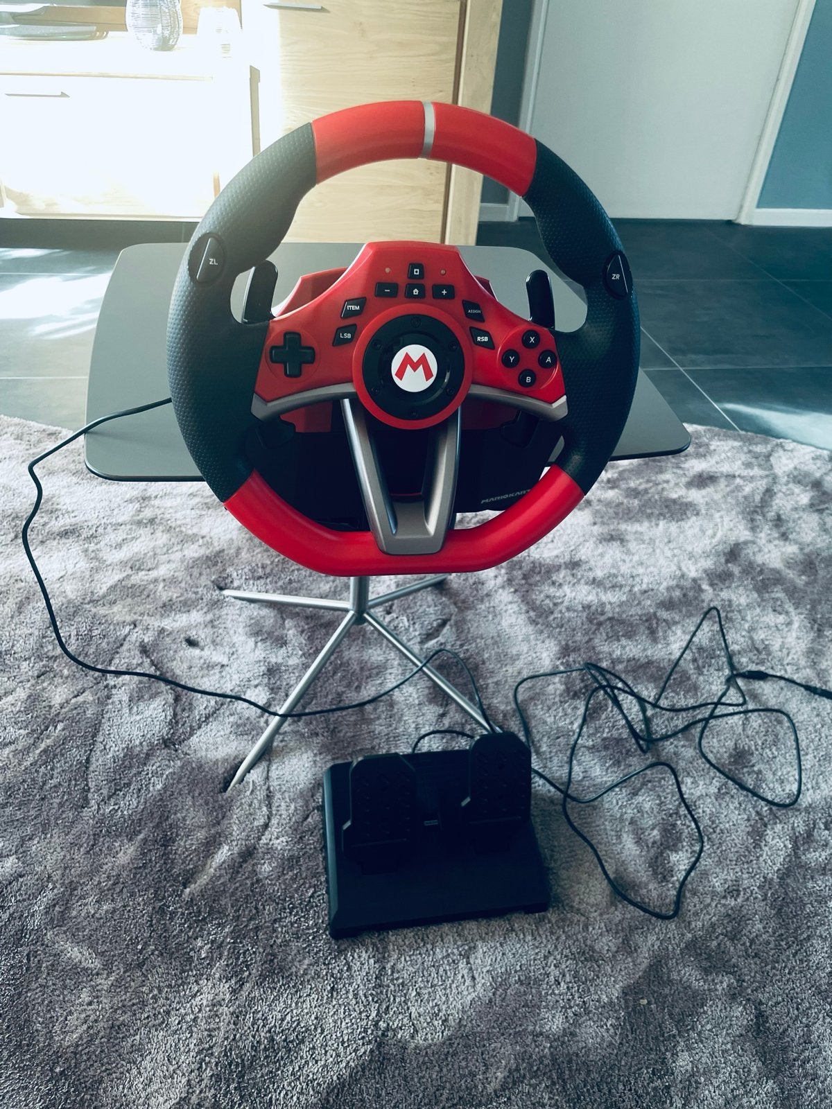 Hori Mario Kart Racestuur voor Nintendo Switch, Ophalen, Racestuur, Nintendo, Zo goed als nieuw