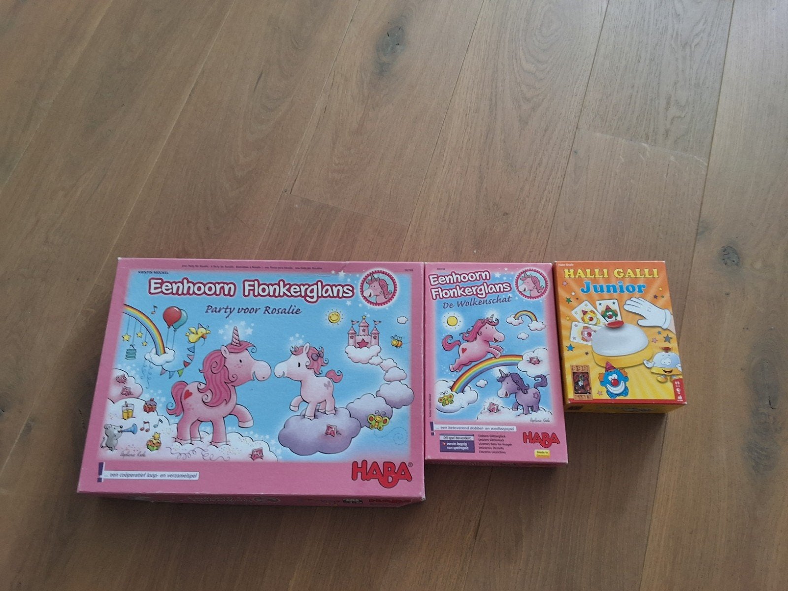 Drie leuke spellen, Ophalen