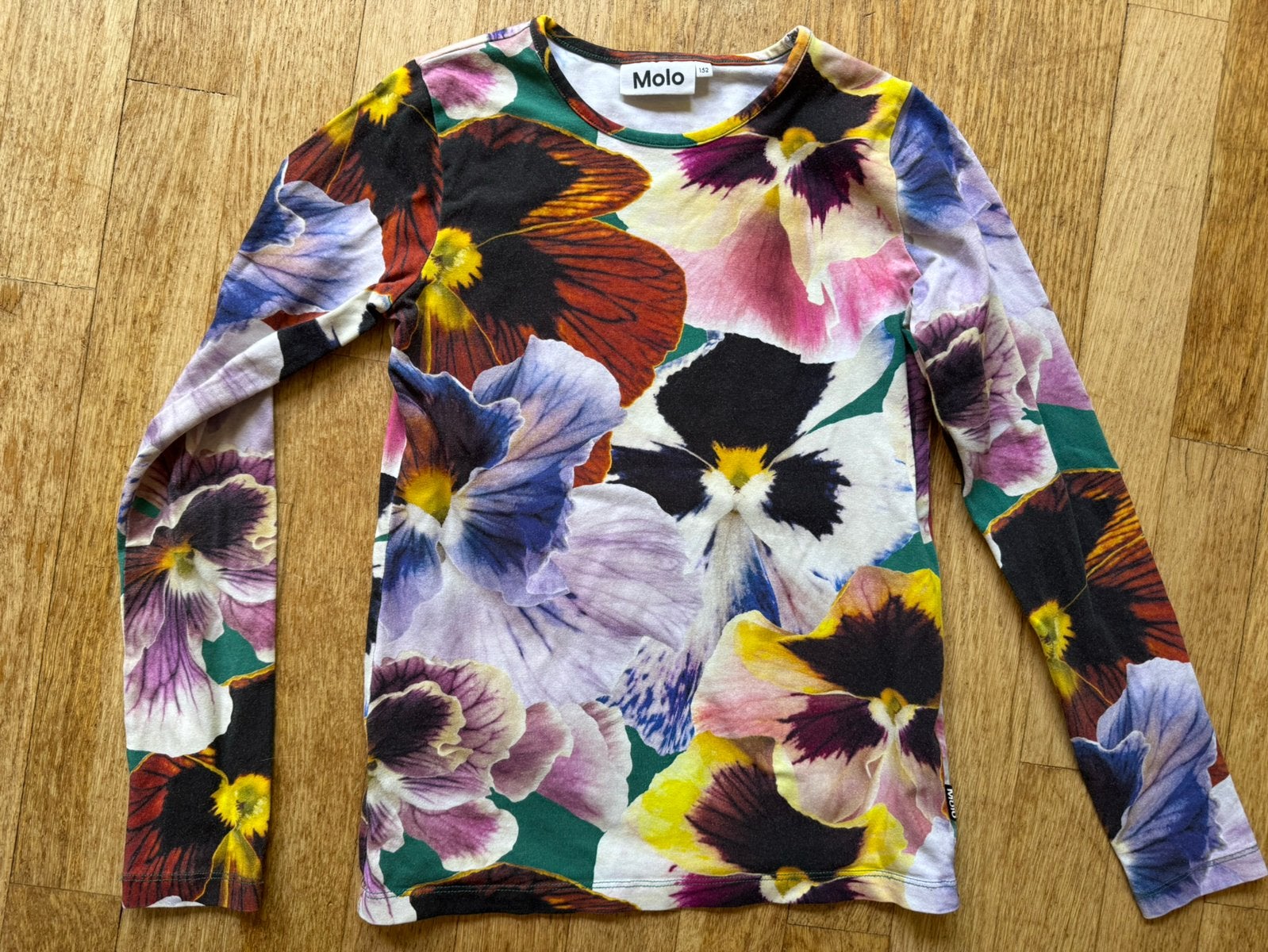 Molo longsleeve violen 152, Ophalen of Verzenden, Zo goed als nieuw, Jongen, Shirt of Longsleeve