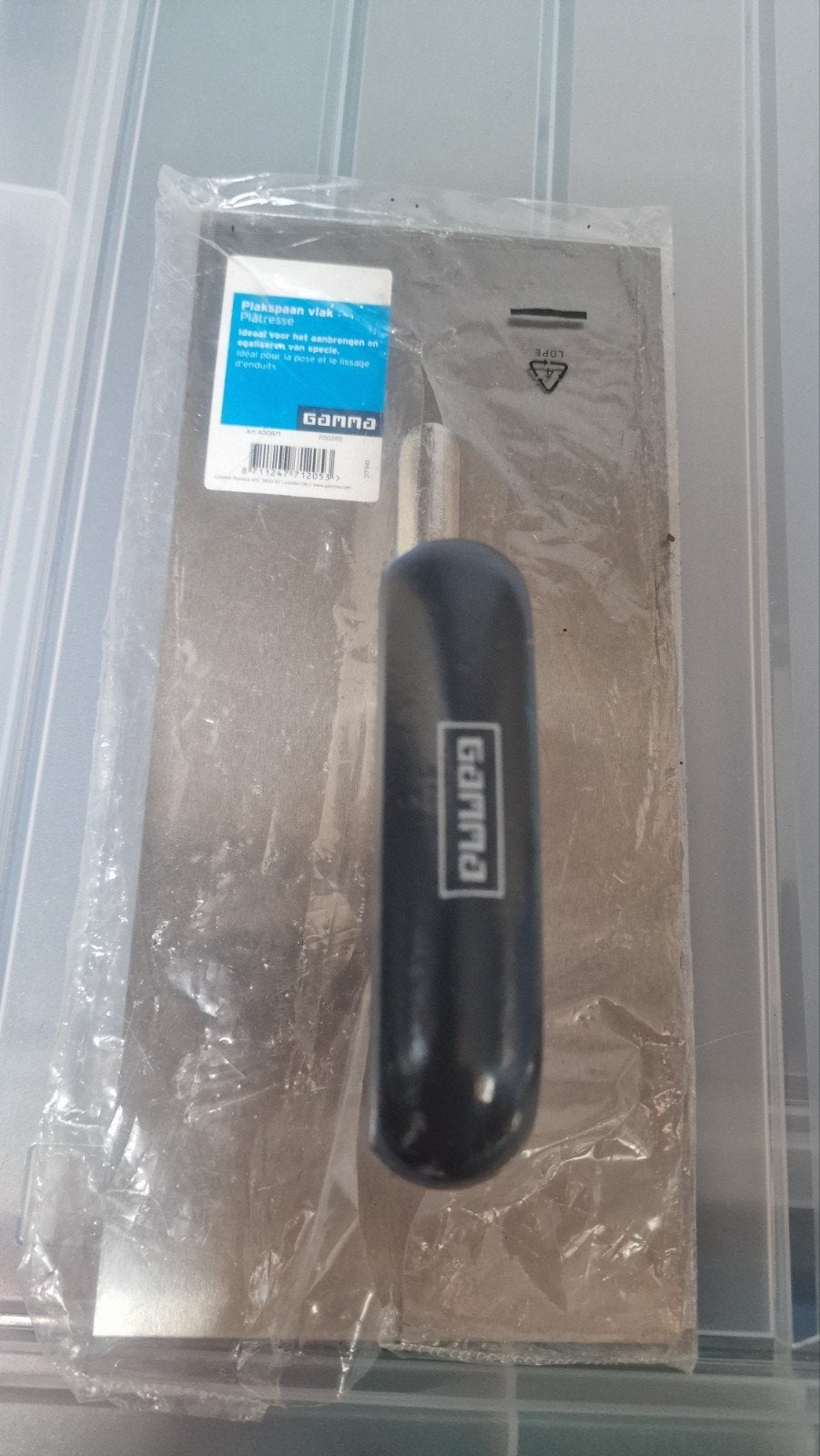 PLAKSPAAN VLAK NIEUW, Doe-het-zelf en Verbouw, Gereedschap | Handgereedschap, Ophalen, Nieuw