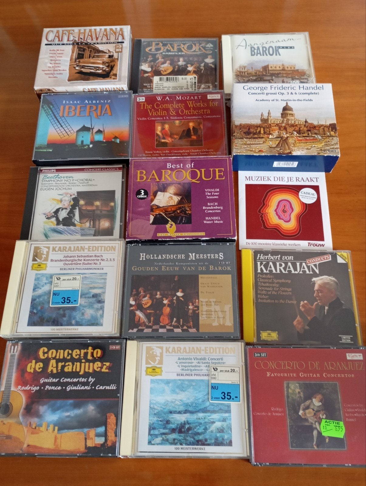 Diverse Klassieke Muziek CD Collectie - Barok tot Modern, Cd's en Dvd's, Ophalen, Gebruikt, Inclusief boekje, Orkest of Ballet