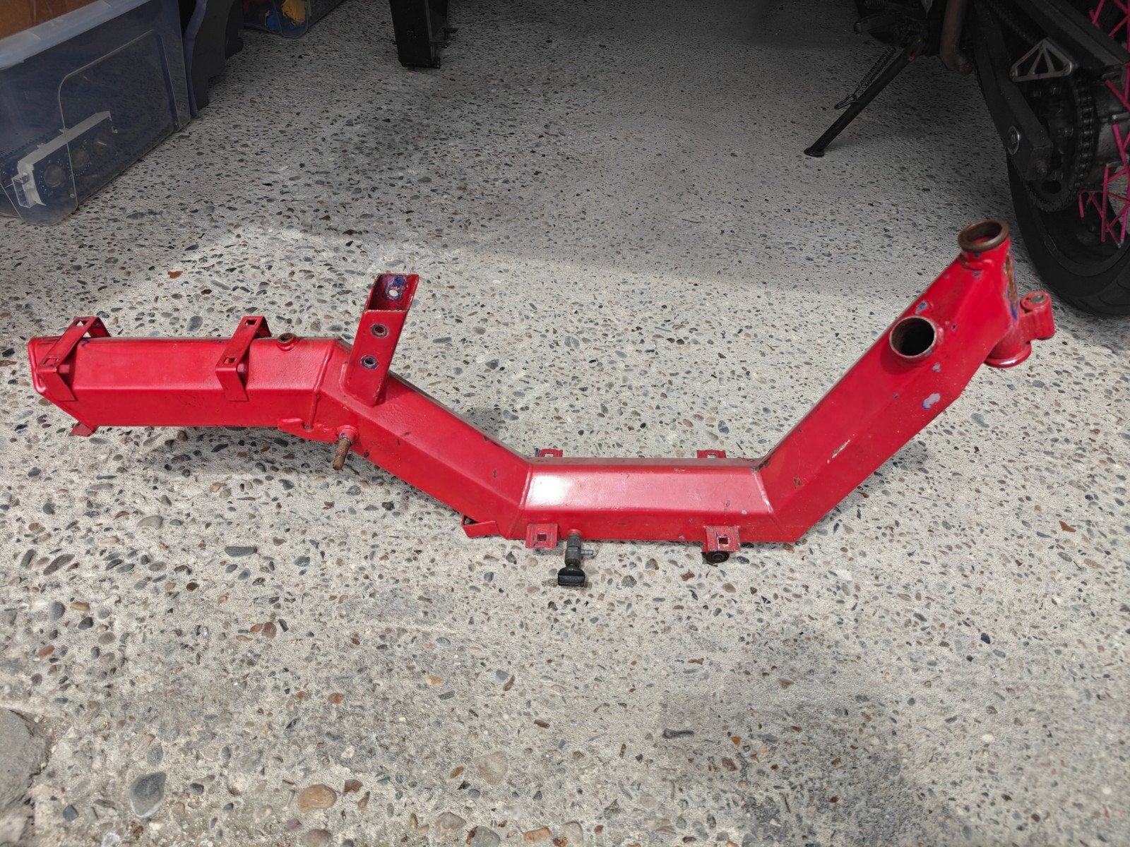 Gilera Citta Frame Rood, Ophalen, Gebruikt, Frame, Gilera