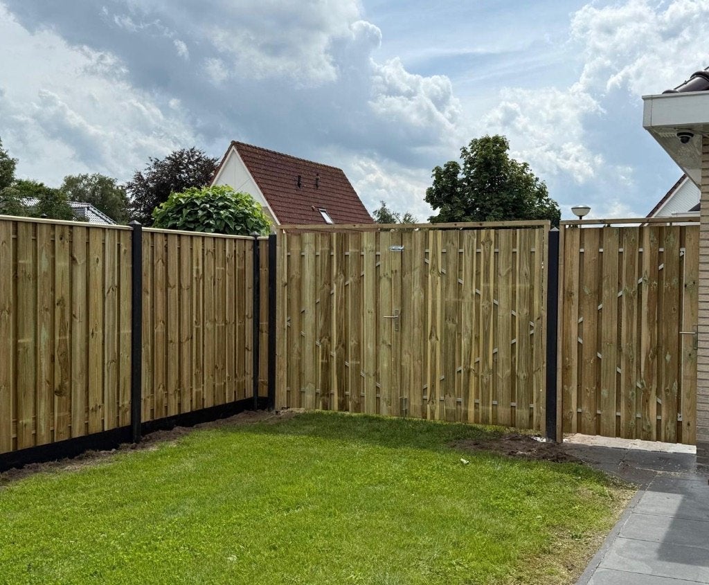 Hout-beton schuttingen, Gratis offerte!, Ophalen, 1 tot 2 meter, Niet van toepassing, Minder dan 3 meter