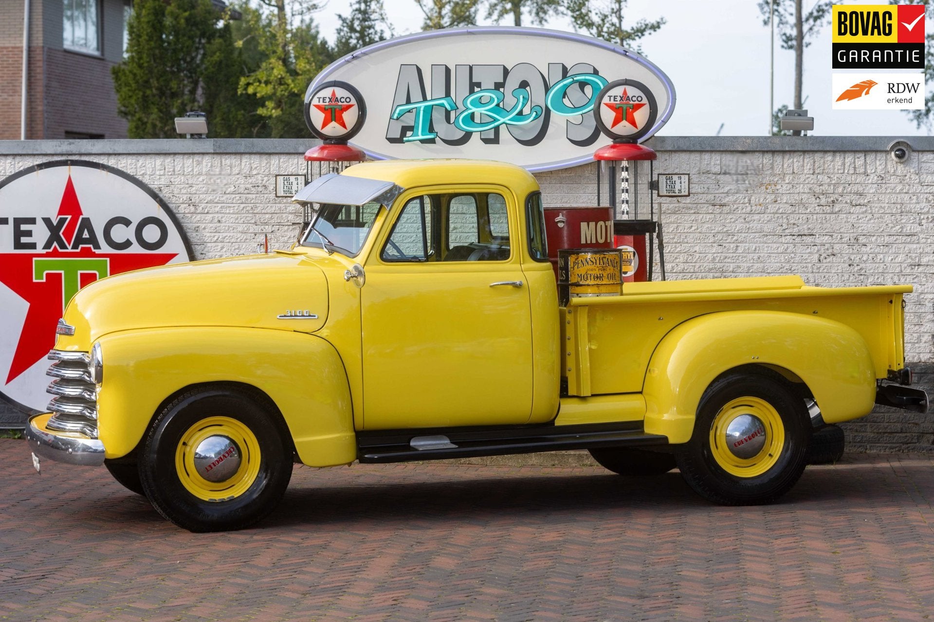 Chevrolet 3100 PICK UP Mint Condition, Keurmerk '100% Onderhouden', Gebruikt, Zwart, 1520 kg