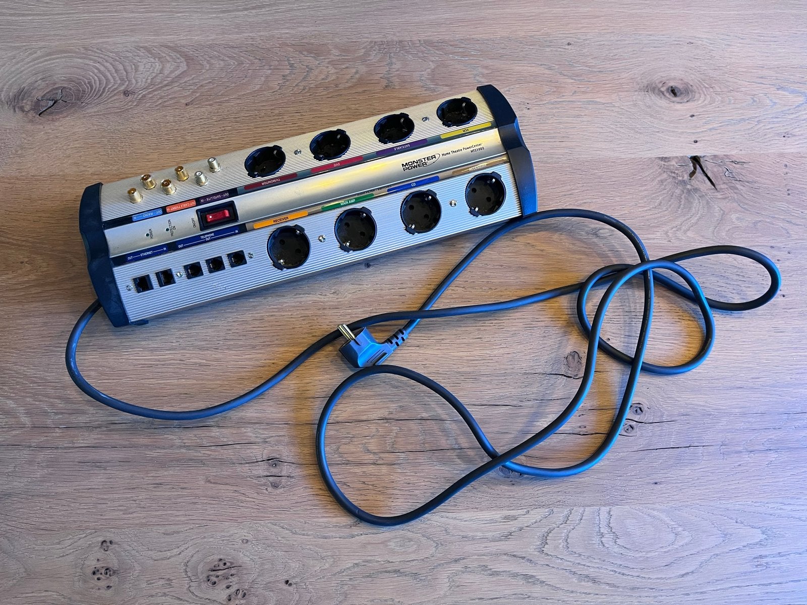 Monster Power HTS1000 Home Theatre PowerCenter, Ophalen, Zo goed als nieuw, Minder dan 2 meter, Overige kabels