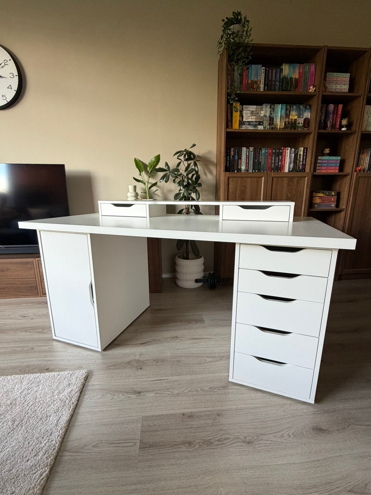 IKEA Alex bureau, Ophalen, Met lades, Gebruikt, 150 cm