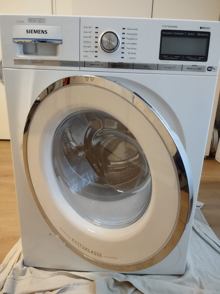 Siemens WM6YH890 iQ800 wasmachine *DEFECT – GAAT NIET AAN*, Witgoed en Apparatuur, Wasmachines, Ophalen, 1200 tot 1600 toeren