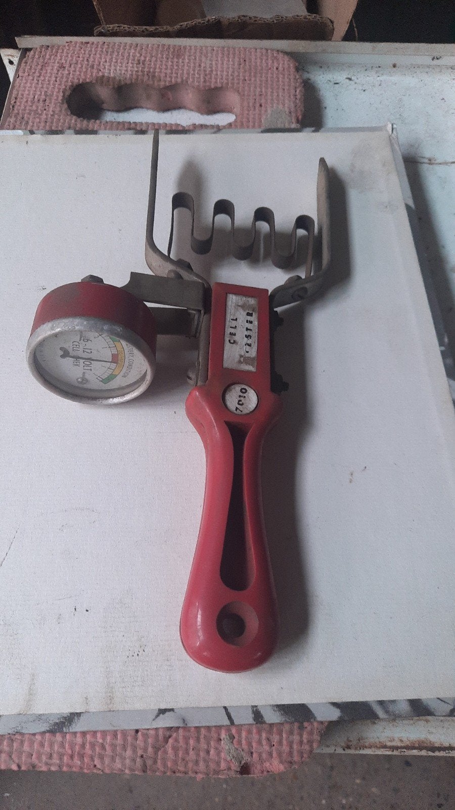 Vintage Cell Tester - Batterij Tester, Ophalen
