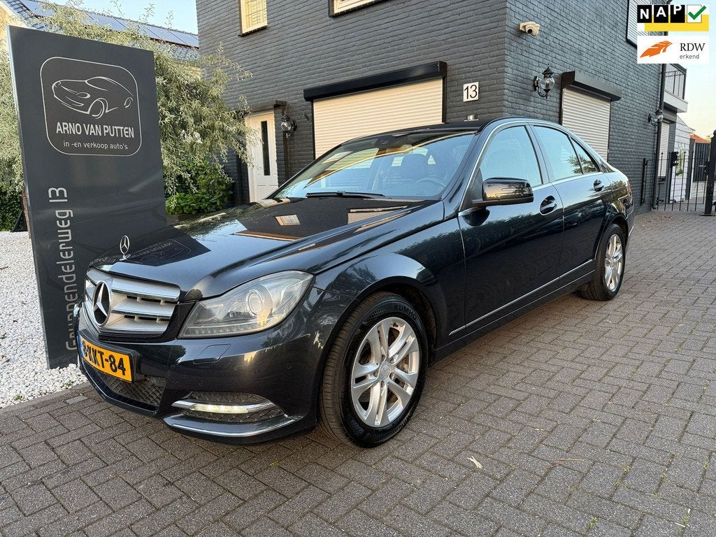 Mercedes-Benz C-klasse 220 CDI BlueEFFICIENCY Edition, Auto's, Mercedes-Benz, Euro 5, Achterwielaandrijving, 4 cilinders, Leder en Stof