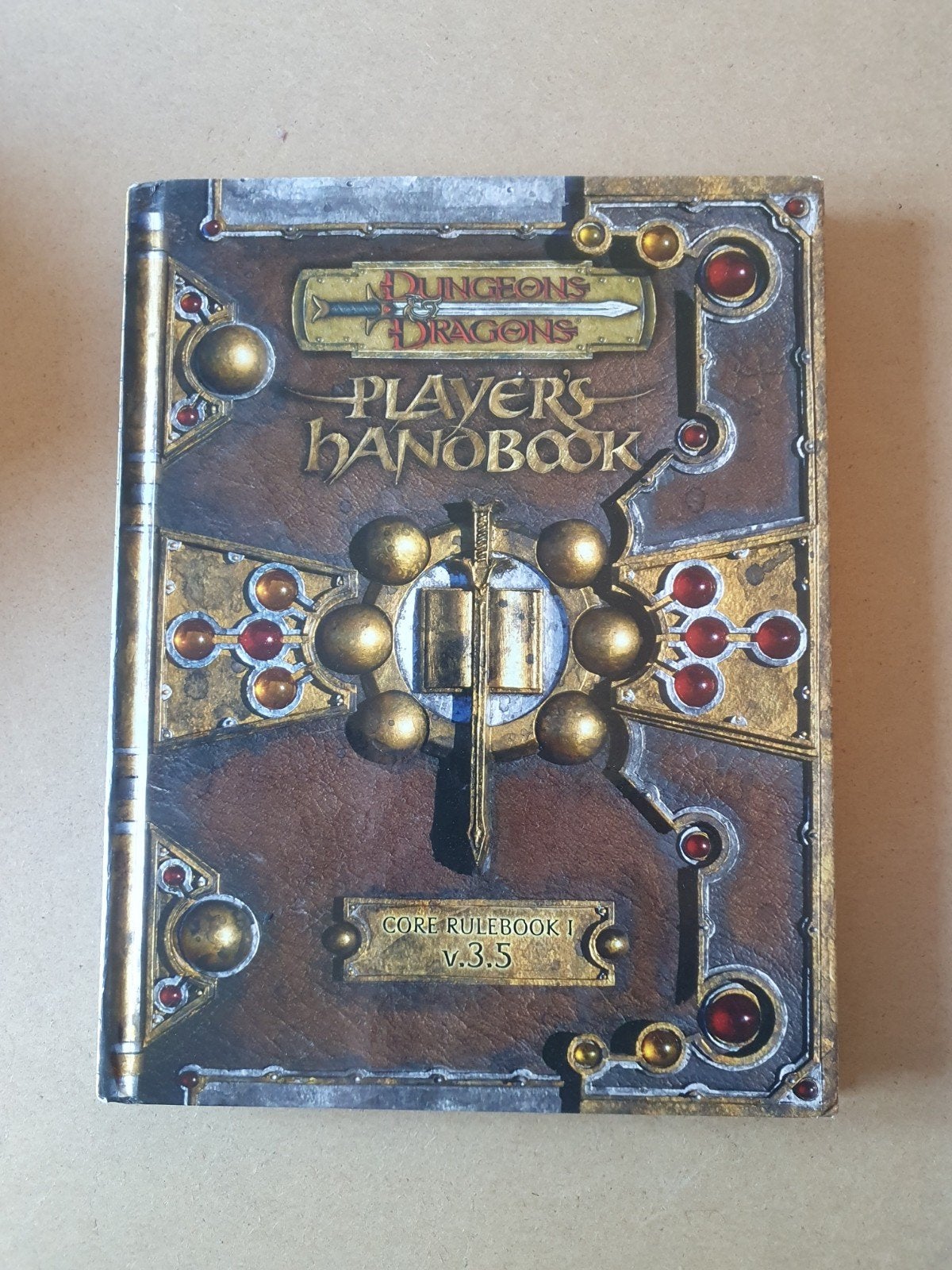 Dungeons and Dragons Player's Handbook D&D 3.5, Vijf spelers of meer, Verzenden, Gebruikt, Wizards of the Coast