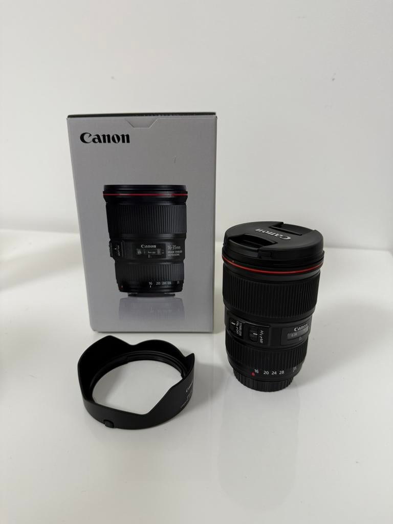 Canon ef 16 35 mm f4 l is usm, Ophalen, Nieuw, Groothoeklens, Zoom