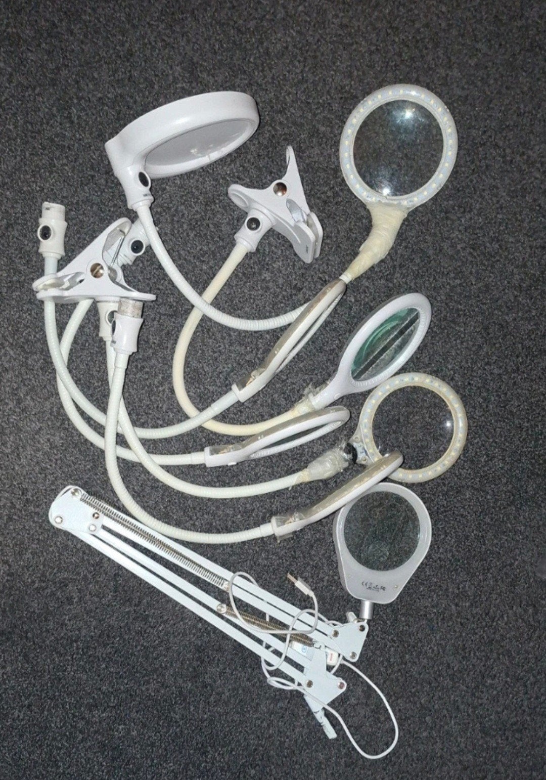 7 LED loeplamp, Ophalen of Verzenden, Gebruikt
