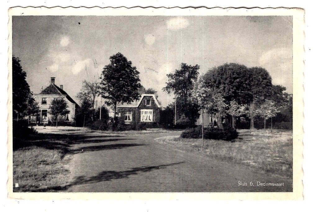 Dedemsvaart Wijk Sluis 6, Ophalen of Verzenden, 1920 tot 1940, Ongelopen, Overijssel