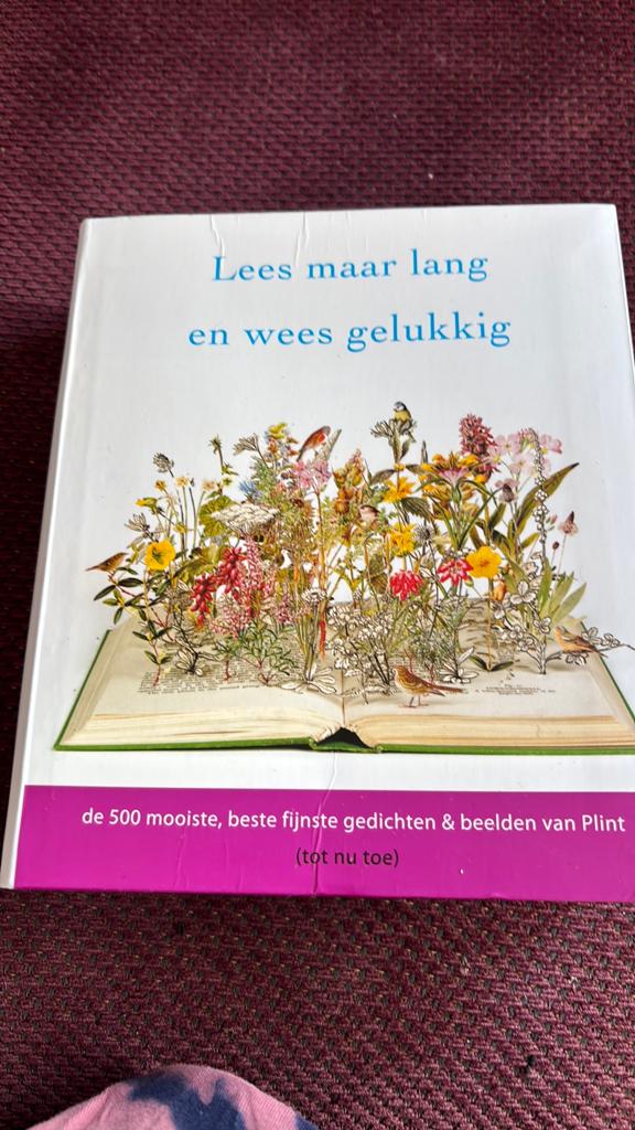 Lees maar lang en wees gelukkig - Plint gedichtenbundel, Boeken, Gedichten en Poëzie, Ophalen of Verzenden, Zo goed als nieuw