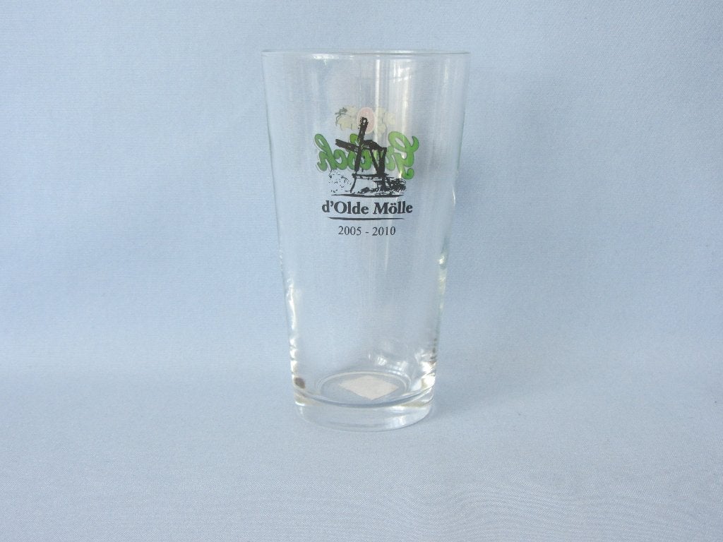 diverse schout glazen logo 8 (grolsch bodem) opdruk, Ophalen of Verzenden, Zo goed als nieuw, Glas of Glazen, Grolsch