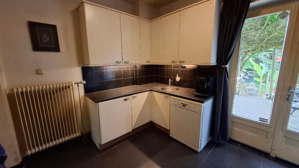 Complete hoekkeuken met inbouwapparatuur, Ophalen, Gebruikt, Hoekkeuken, Hout