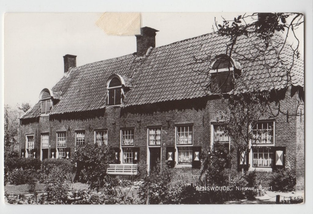342 Renswoude Nieuwe Buurt Bovenaan kaart een fotohoekje B74, Verzenden, 1960 tot 1980, Ongelopen, Utrecht