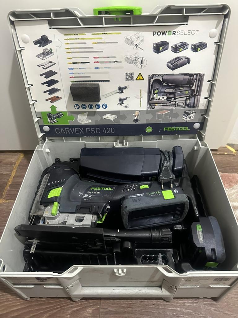 Festool decoupeerzaag, Doe-het-zelf en Verbouw, Ophalen, Decoupeerzaag, Zo goed als nieuw, 30 tot 70 mm
