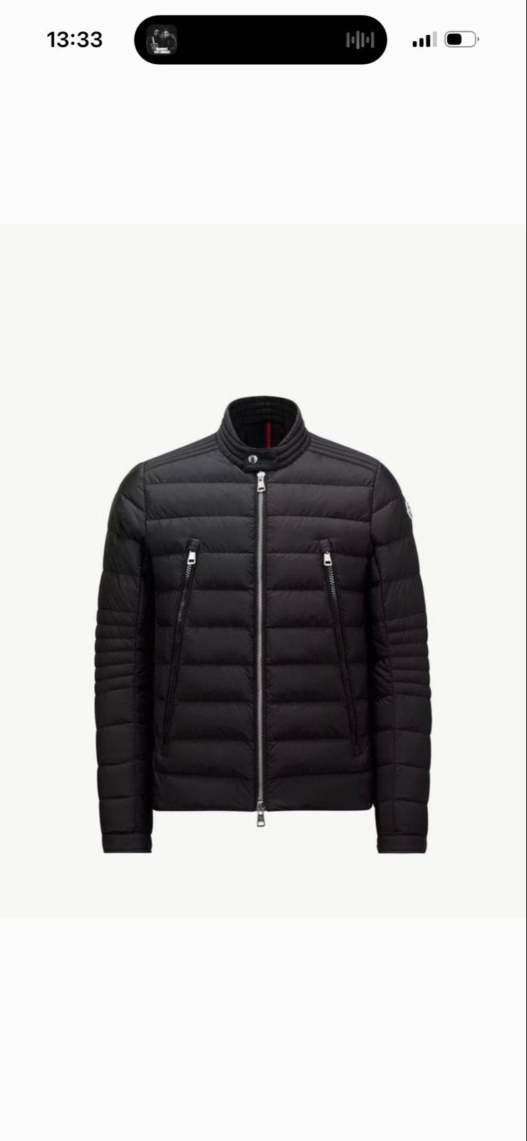 Moncler Maya Puffer Jacket Zwart - Maat S, Ophalen, Zo goed als nieuw, Zwart