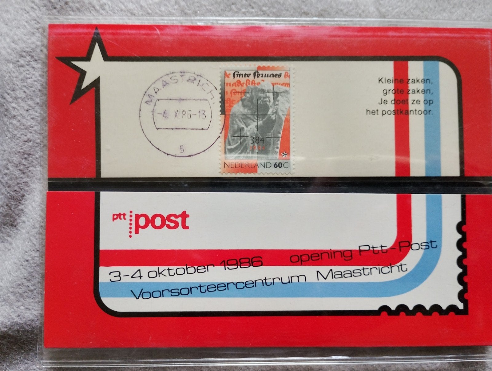 Oude postzegels PTT en KPN, Ophalen of Verzenden, Onbeschreven, Nederland