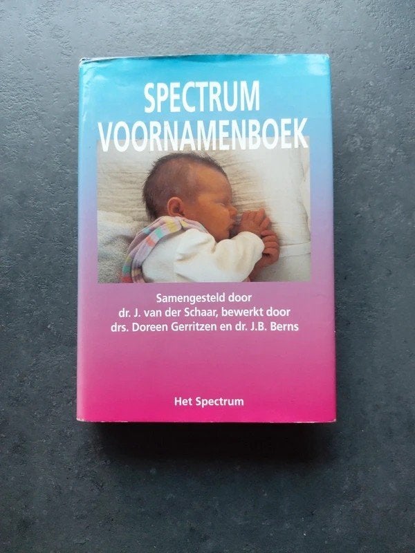 Spectrum Voornamenboek - Uitgebreide editie, Ophalen of Verzenden, Gelezen, J. van der Schaar, D. Gerritzen, J.B. Berns