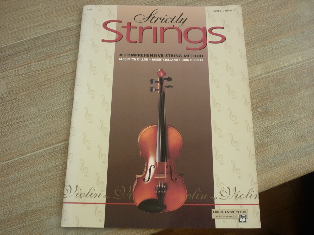 J. Dllon/ J. Kjelland - Strictly Strings - Violin Book 1, Muziek en Instrumenten, Bladmuziek, Ophalen of Verzenden, Zo goed als nieuw