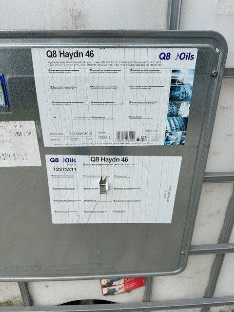 lege ibc 1000 ltr, Ophalen, Gebruikt, 100 cm of meer, 60 cm of meer