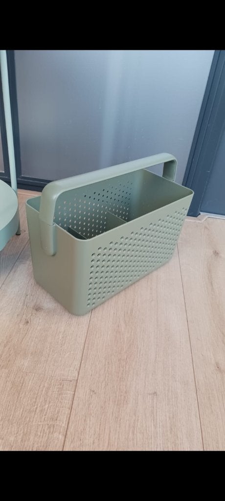 Mandje (ikea), Huis en Inrichting, Woonaccessoires | Onderzetters, Ophalen, Zo goed als nieuw, Groen