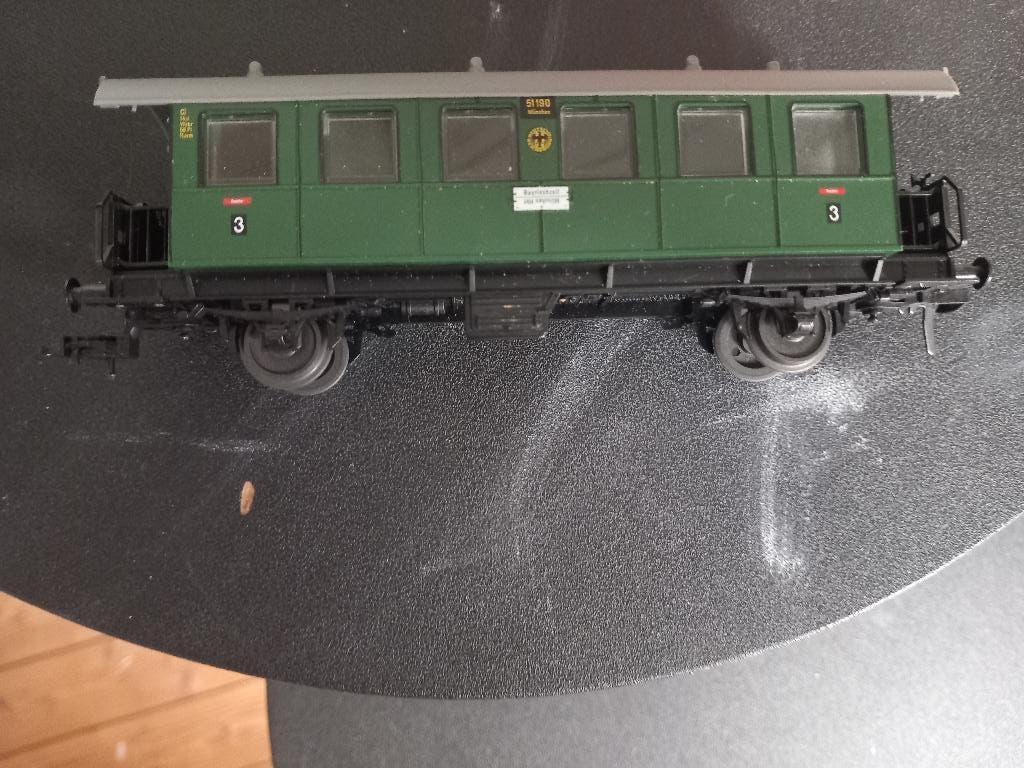 Fleischmann personen wagen, Ophalen, Gebruikt, Gelijkstroom, Fleischmann